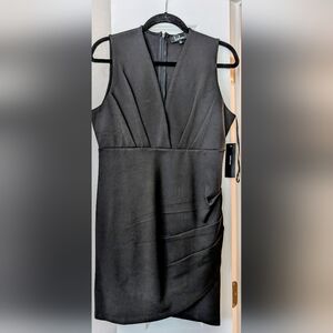Elegant Black Sleeveless Dress